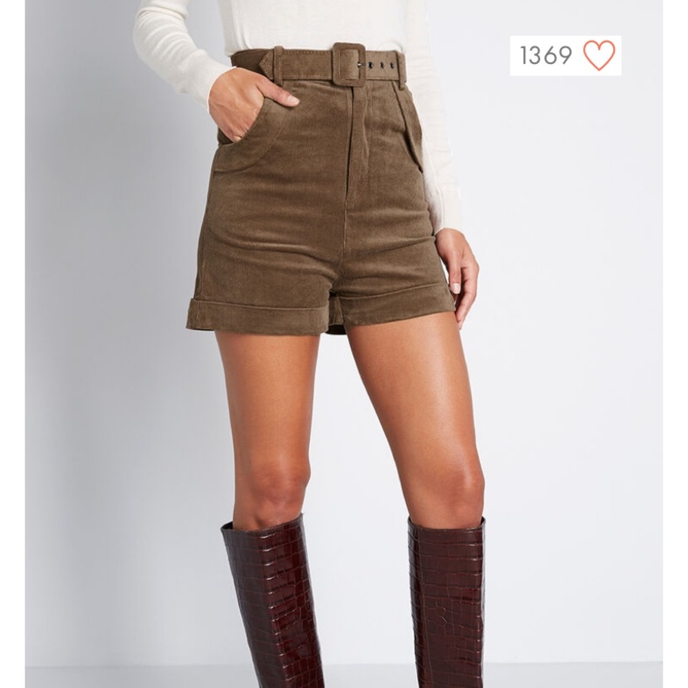 ModCloth Most Coveted Corduroy Short - Worn 1x
